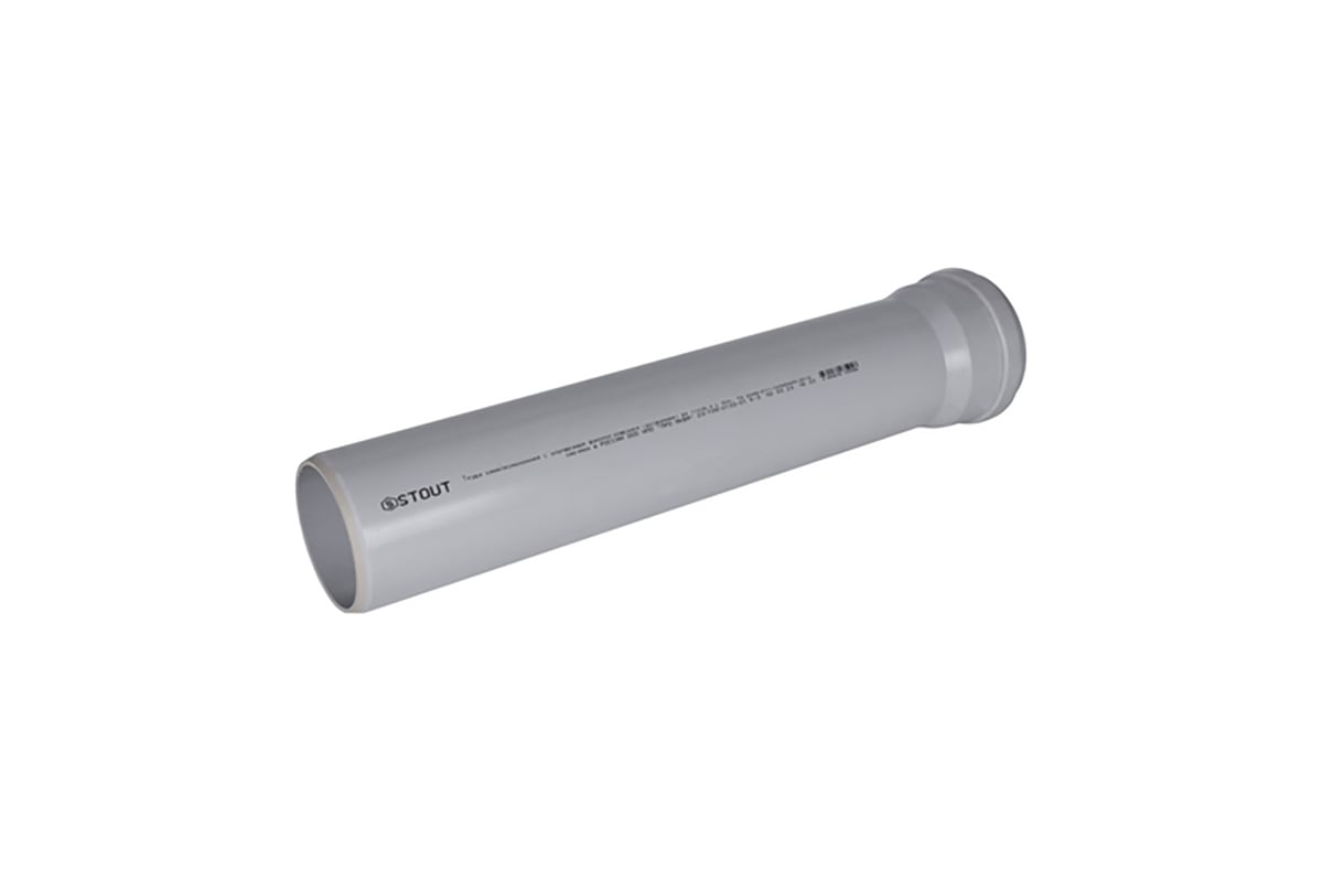 Труба STOUT канализационная бесшумная d 110x500 мм RG00921GB7V778