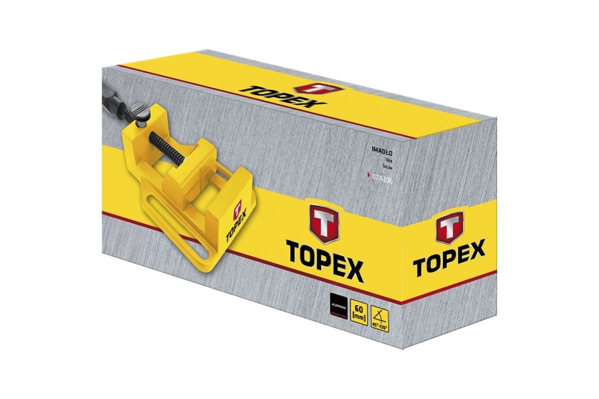 Тиски 60 мм Topex 07A306
