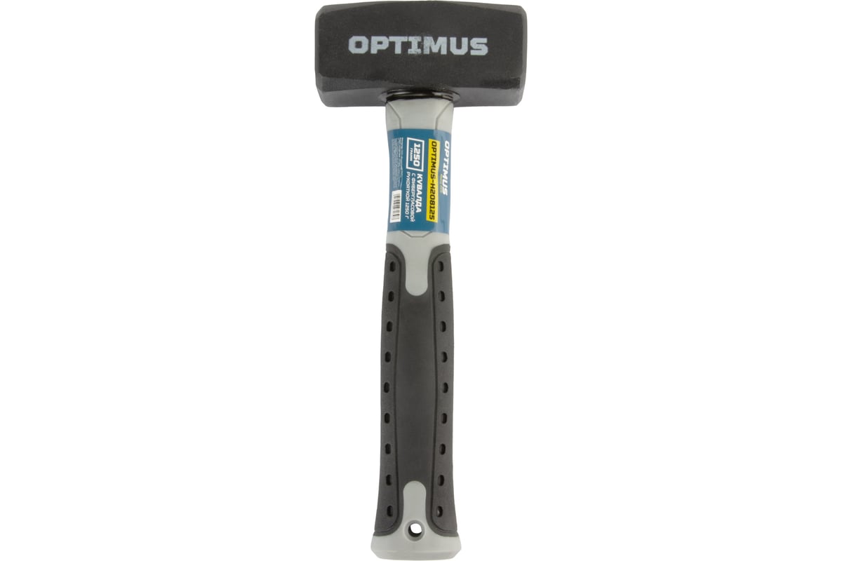 Кувалда Optimus с фибергласовой рукояткой, 1250 г OPTIMUS-H208125