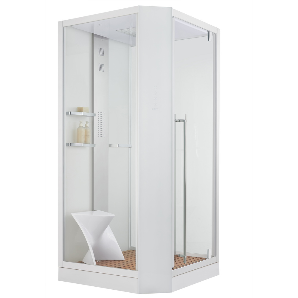 Душевая кабина Orans OLS-SR89101 LS white с паром левая