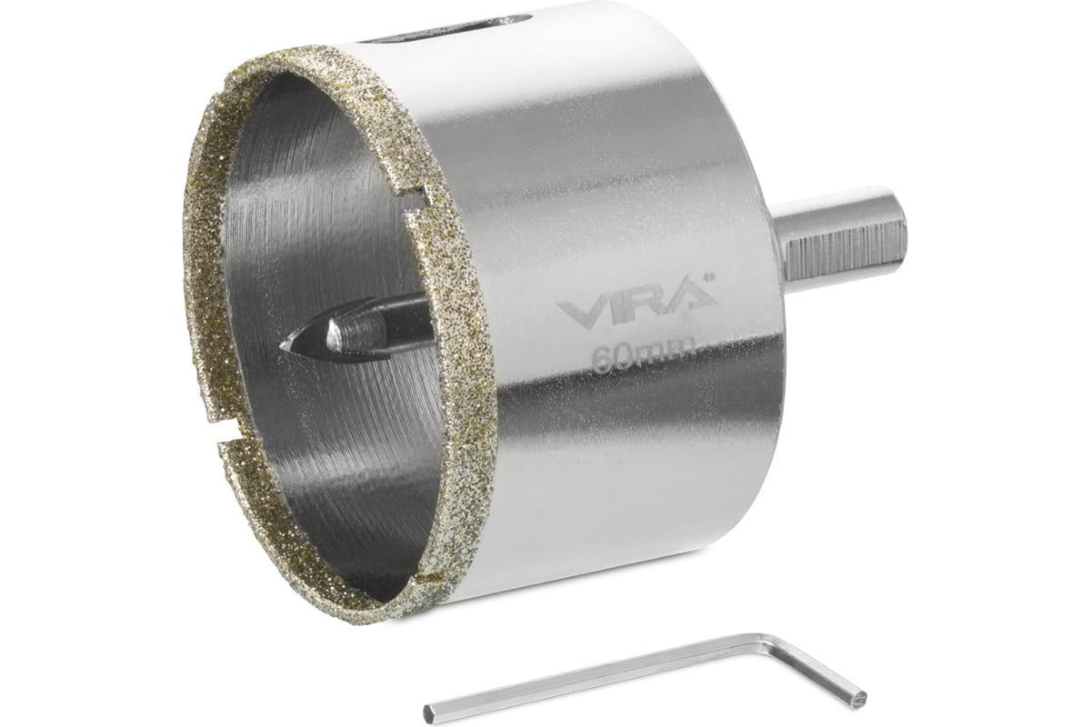 Коронка алмазная по керамике 60 мм VIRA 559511