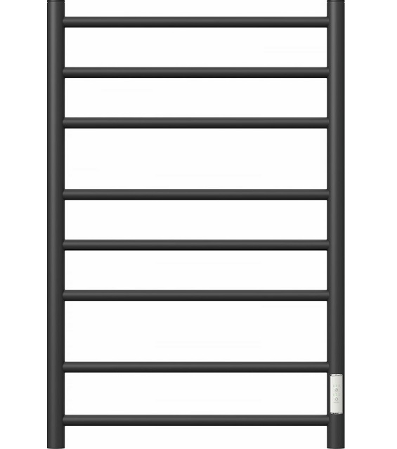 Полотенцесушитель электрический Point PN10858B П8 50x80 диммер справа, черный