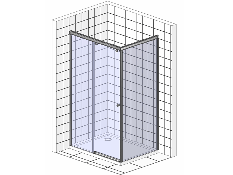 Душевой уголок RGW Passage PA-42 110x120 хром, прозрачное