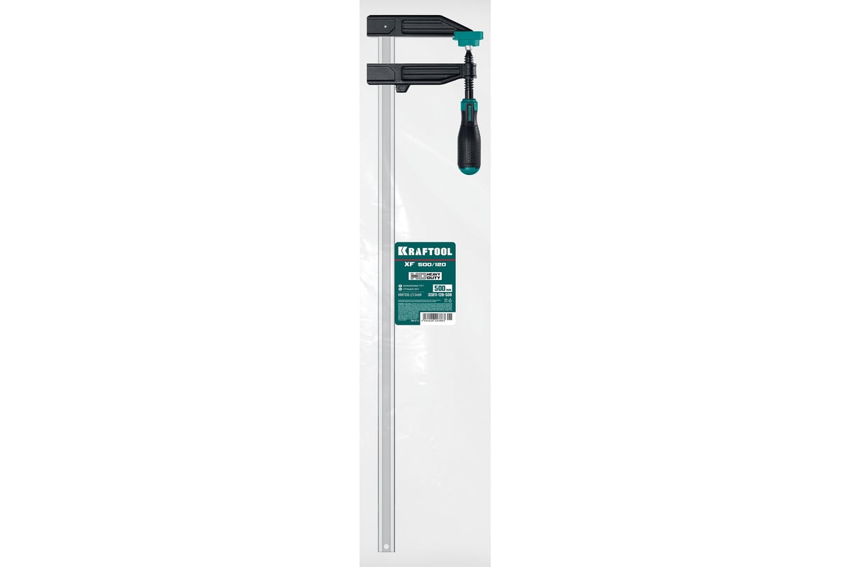 Струбцина Kraftool XF-500/120 тип F 500/120 мм 32011-120-500_z01