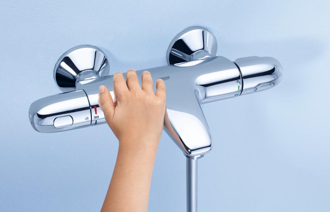 Смеситель для ванны Grohe Grohtherm 1000 34155003 термостат