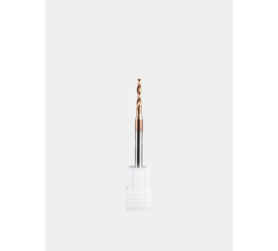 Сверло твердосплавное ц/х РОСИНСТРУМЕНТ 2.5x4х16x62 3D без подачи СОЖ TiSiN 325041662