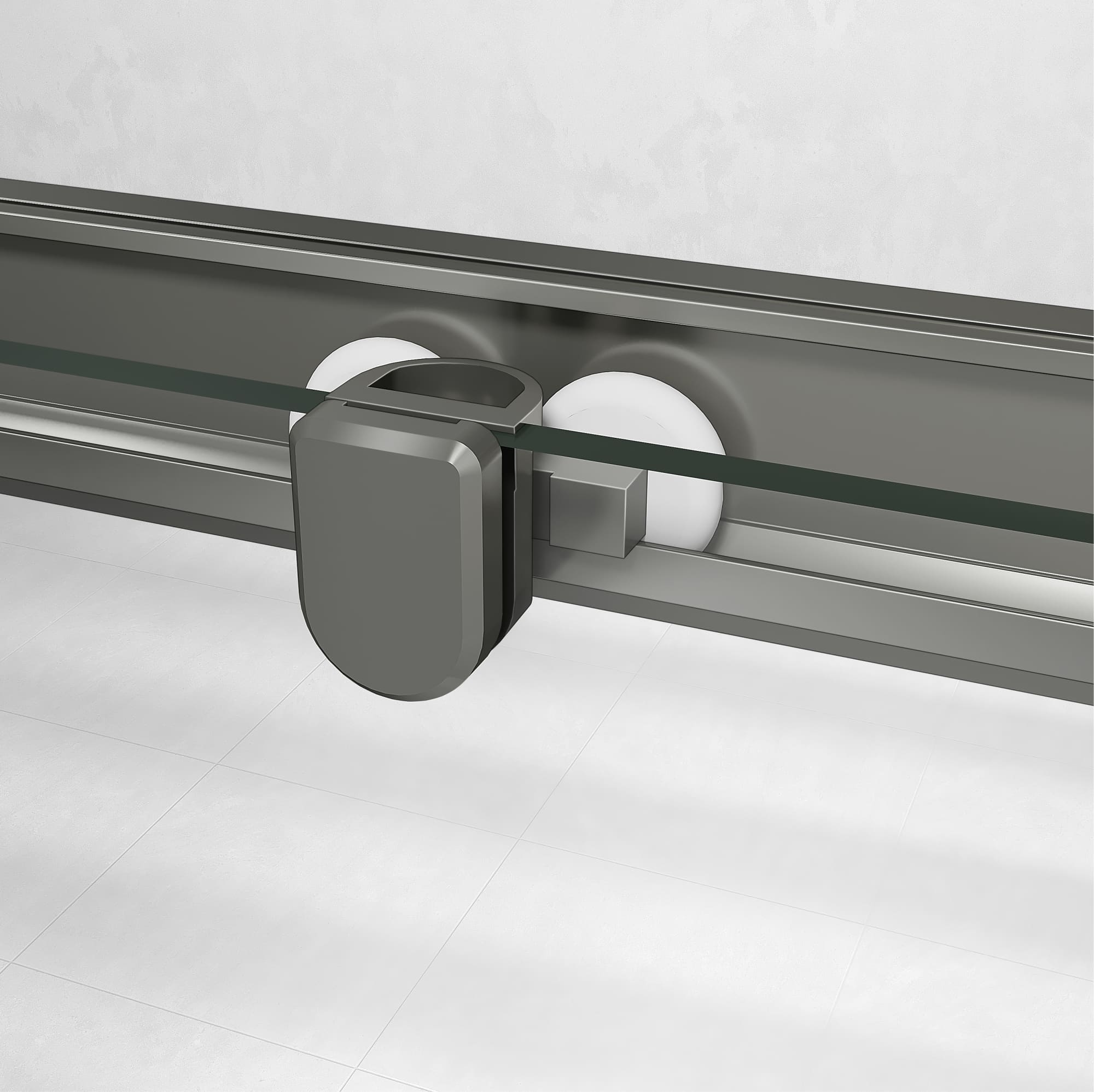 Душевой уголок RGW Passage PA-39Gr 100x100 прозрачное, графит 03083900-110