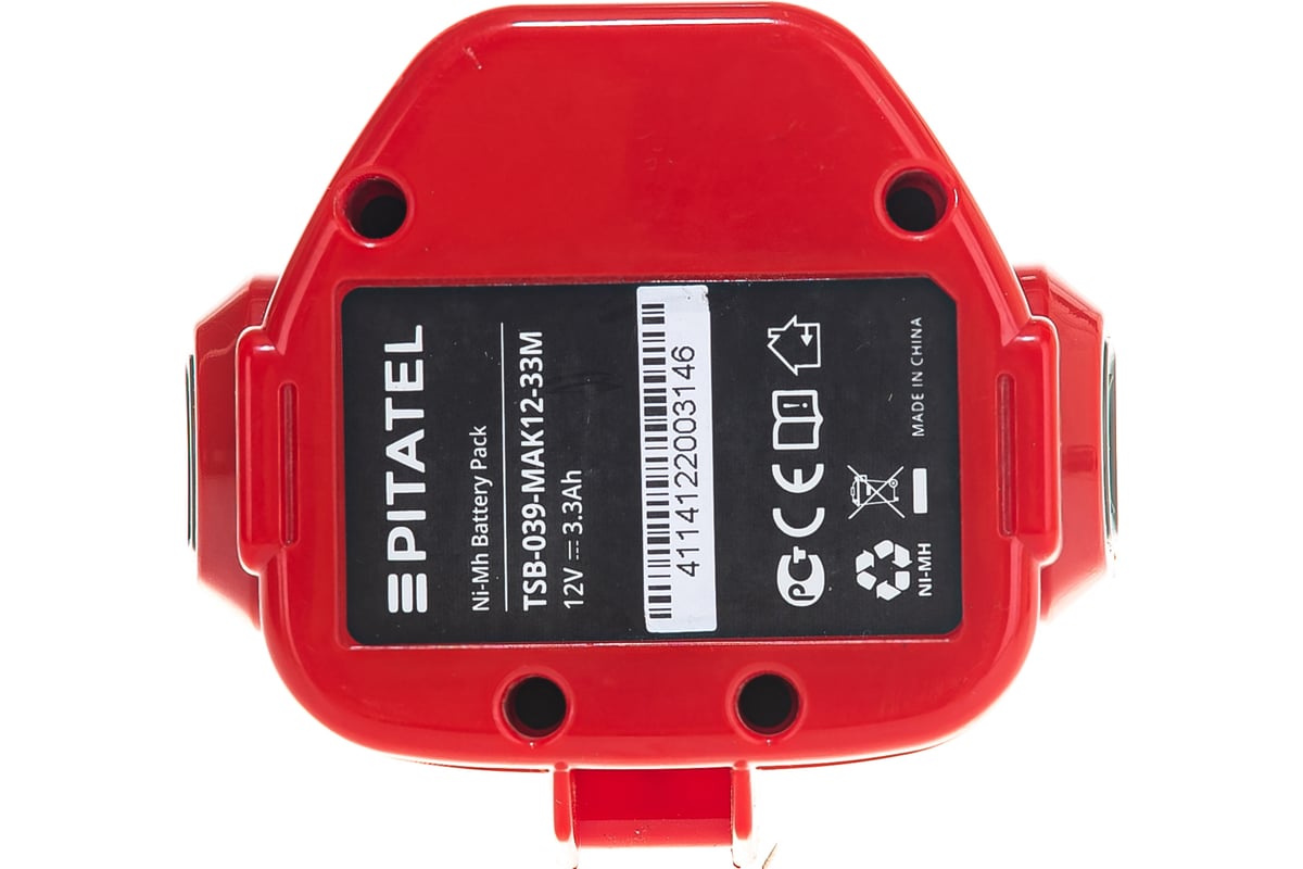 Аккумуляторная батарея для MAKITA (3.3 Ач, 12 В, Ni-Mh) Pitatel TSB-039-MAK12-33M