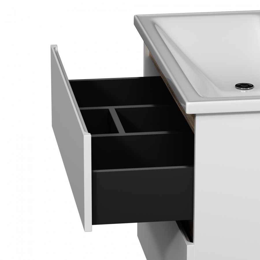 Мебель для ванной Am.Pm X-Joy 80 см подвесная, белый глянец