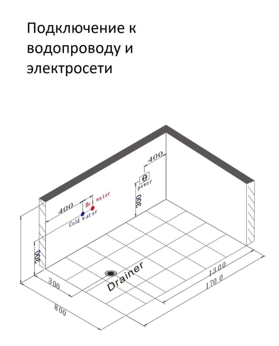 Акриловая ванна CeruttiSPA C-403R 170x80 правая