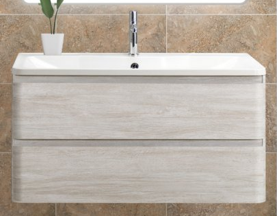 Тумба с раковиной BelBagno Albano 80 см Rovere Vintage Bianco