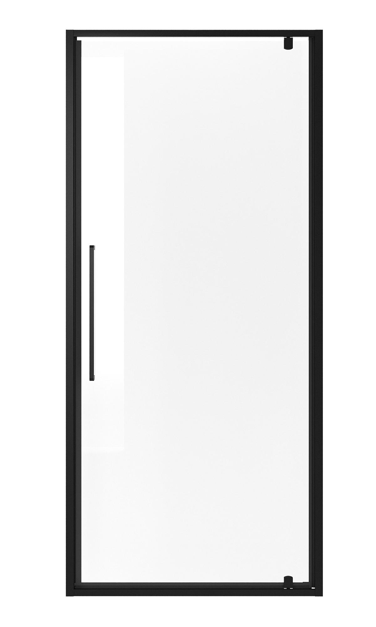 Душевая дверь Niagara Nova 90x195 прозрачное, черный матовый NG-85-9AB