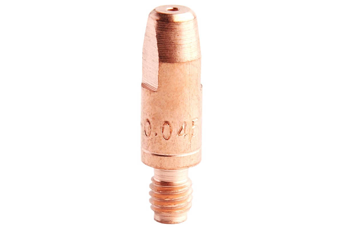 Наконечник сварочный ICU0004-62 (10 шт; E-CU-AL; M6х28 мм; 1.2 мм) Сварог 00000087430