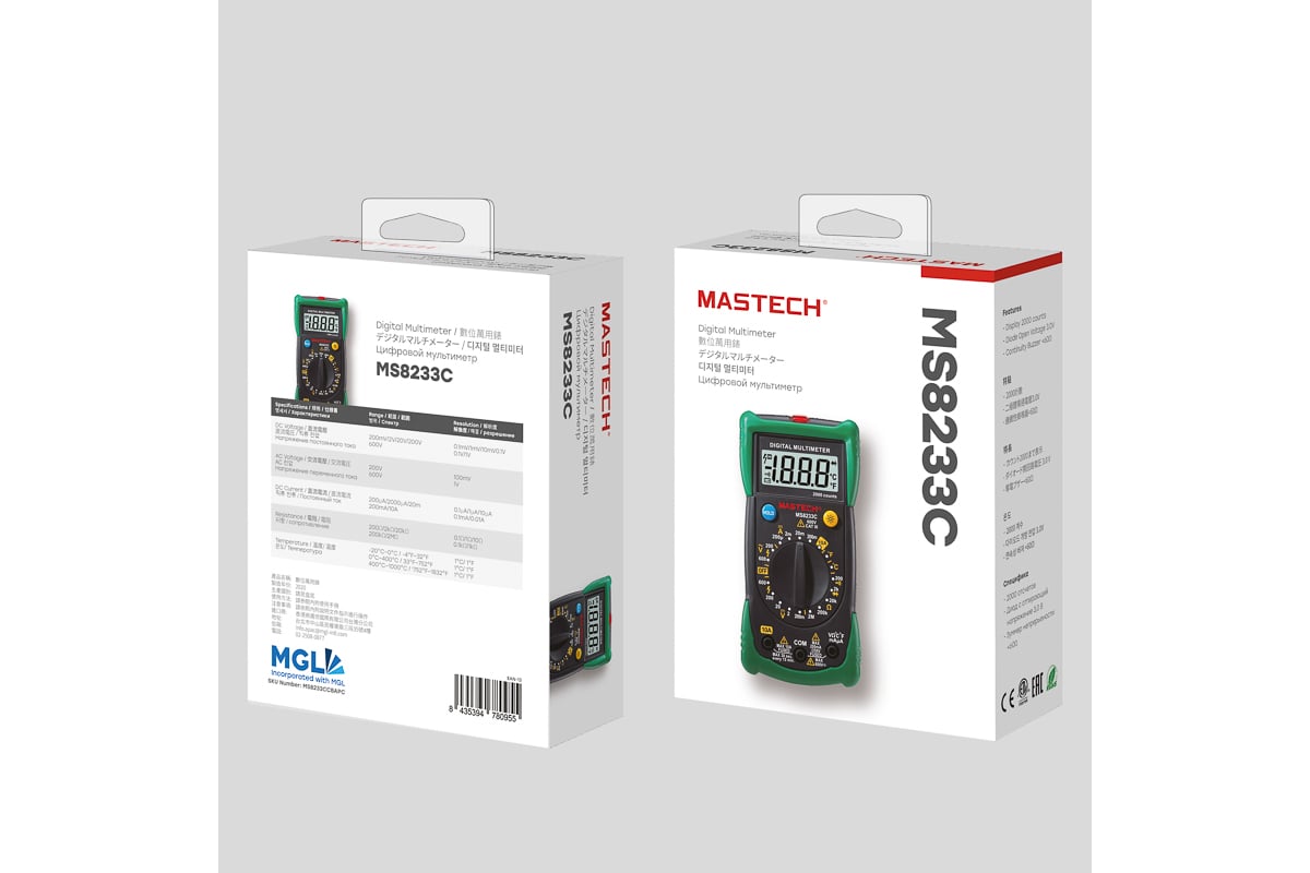Универсальный мультиметр Mastech MS8233C 13-2015