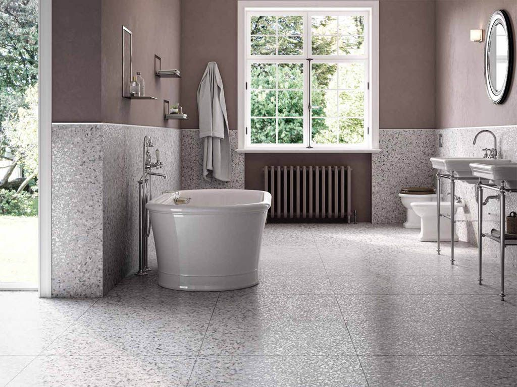 Керамогранит Casalgrande Padana Terrazzo White 60x60 см, 11950041