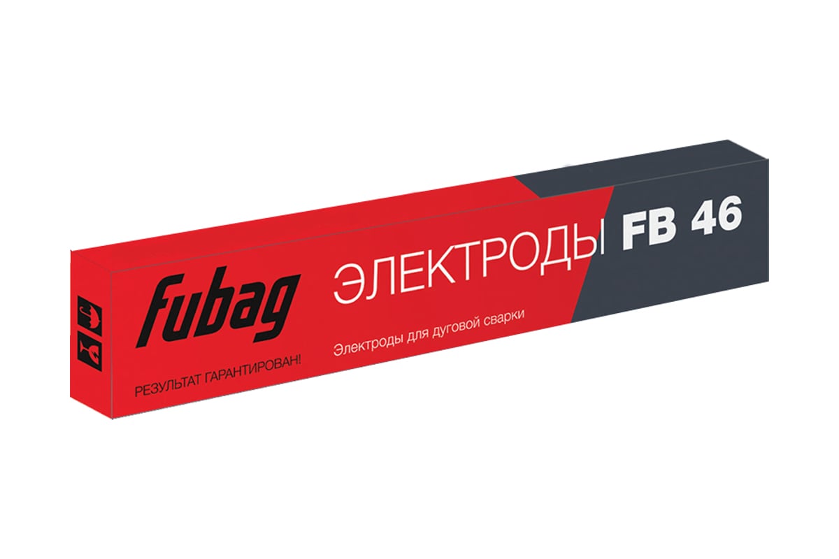 Электрод сварочный с рутилово-целлюлозным покрытием FB 46 (3 мм; 1 кг) Fubag 38602