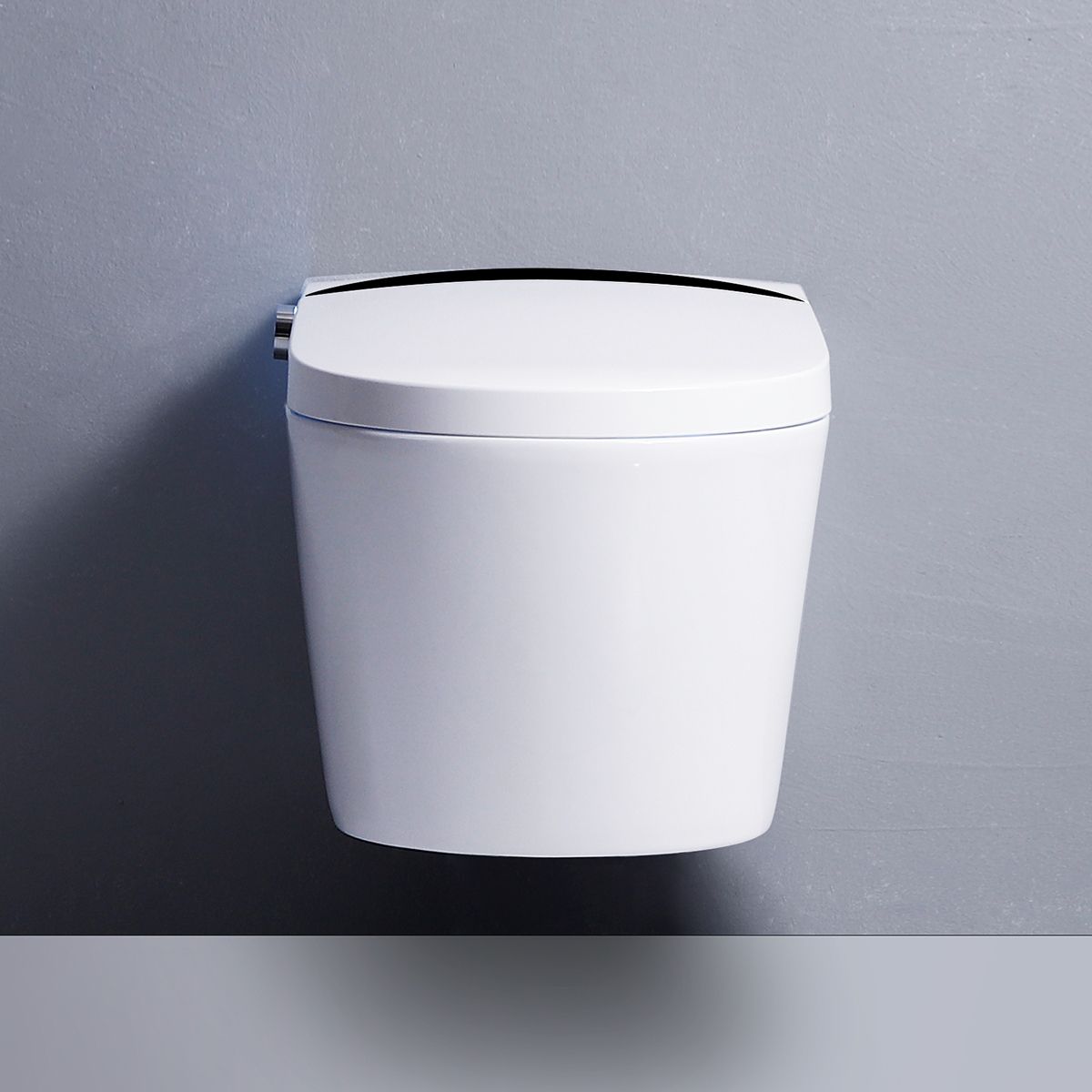 Электронный подвесной унитаз-биде Timo ТЕ-751 с инсталляцией и хромированной кнопкой