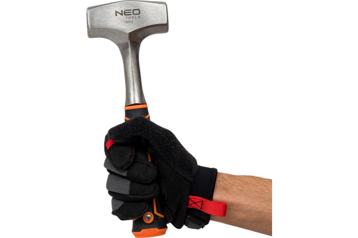 Кувалда Neo Tools 1500 г цельнокованая 25-107
