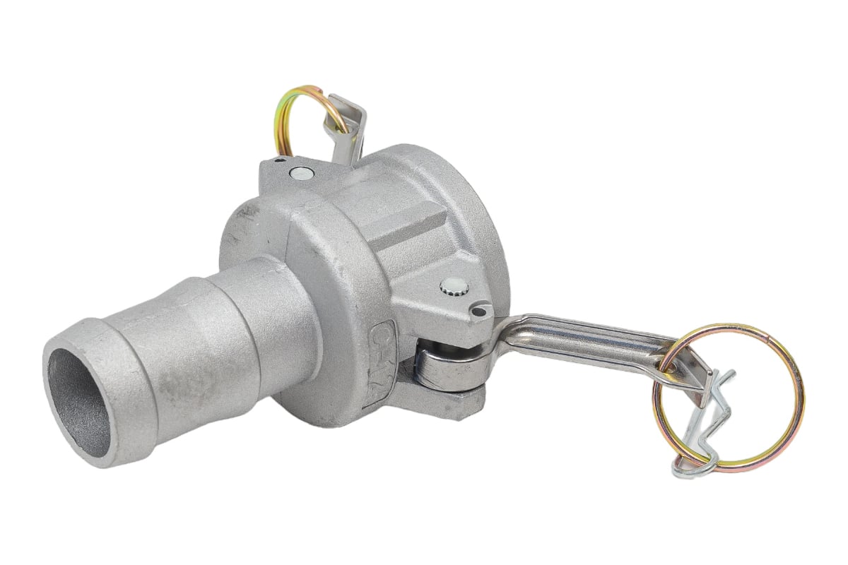 Алюминиевый камлок TITAN LOCK типа С серия EcoLine, розетка с хвостовиком 1 1/4" TL125CAL-EL
