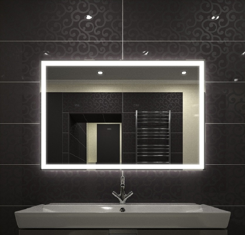 Зеркало Relisan Ivanka 91.5x68.5 см, с подсветкой