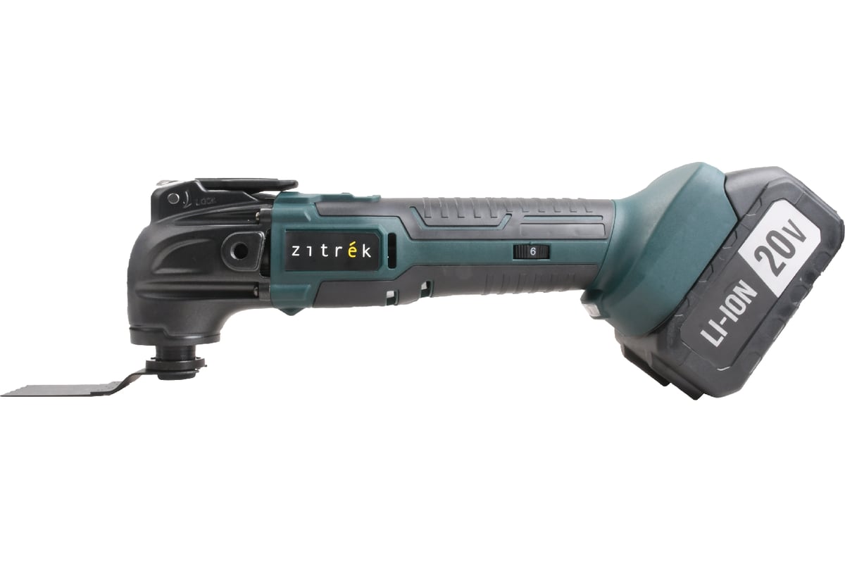 Реноватор аккумуляторный Zitrek ZKOT20, 20В, 1x4.0Ач + набор предметов 9шт 085-1029