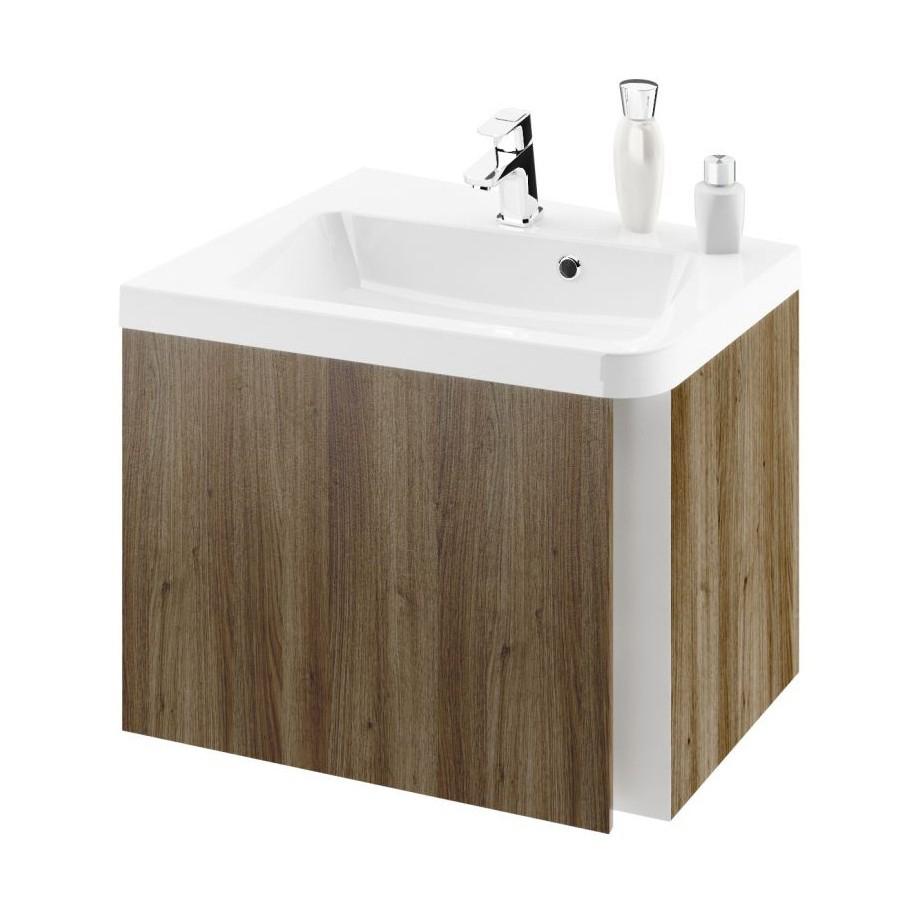 Мебель для ванной Ravak 10° 55 см L темный орех