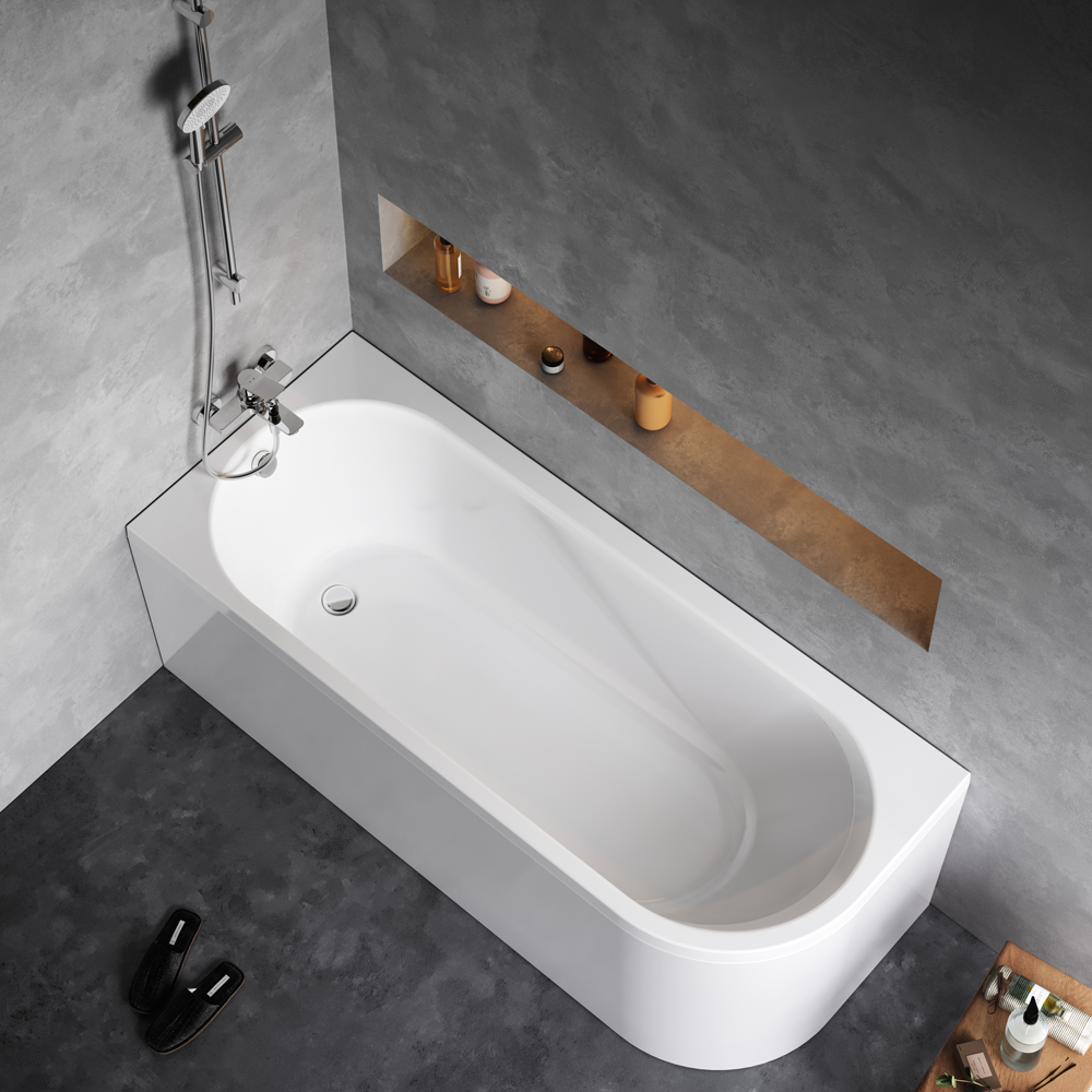 Акриловая ванна Am.Pm X-Joy W94A-170L70W-A 170x70 см L
