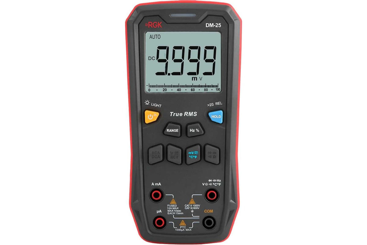 Мультиметр RGK DM-25 с поверкой 721463