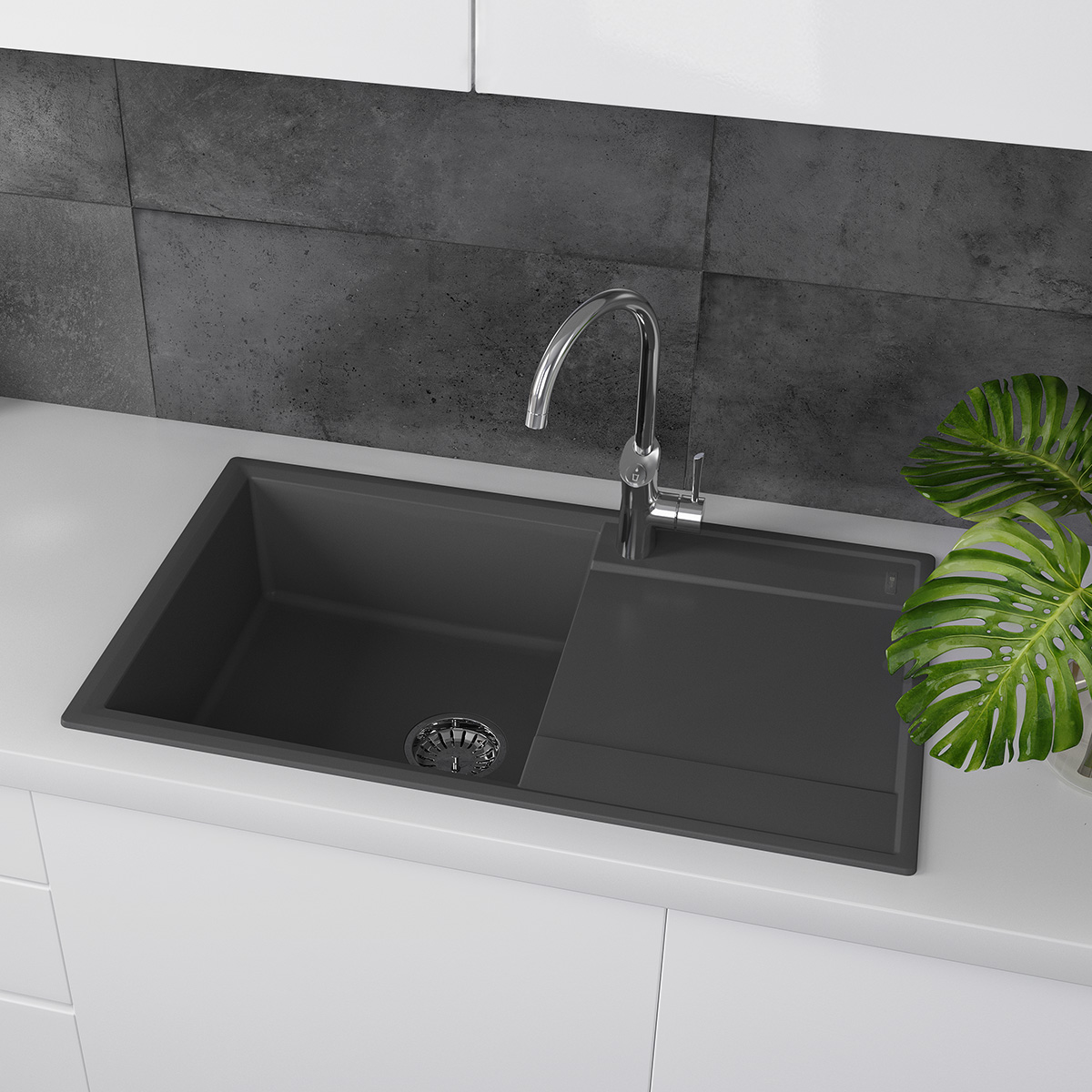 Кухонная мойка Lemark Imandra 840 84 см шампань, 9910036