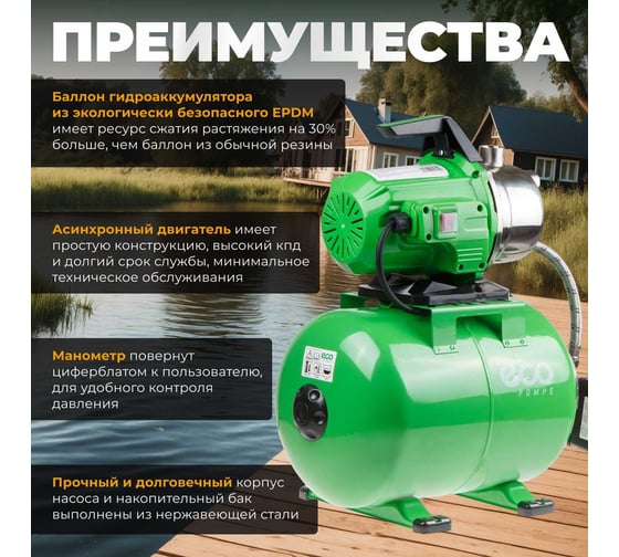 Насосная станция Eco GFI-1203