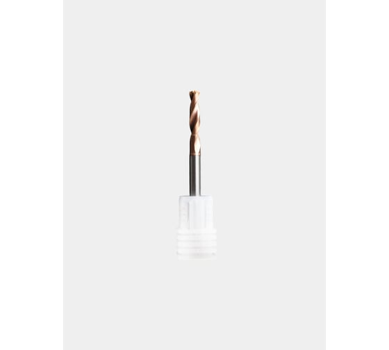 Сверло твердосплавное ц/х РОСИНСТРУМЕНТ 3.7x4х20x54 3D с подачей СОЖ TiSiN 1337042054