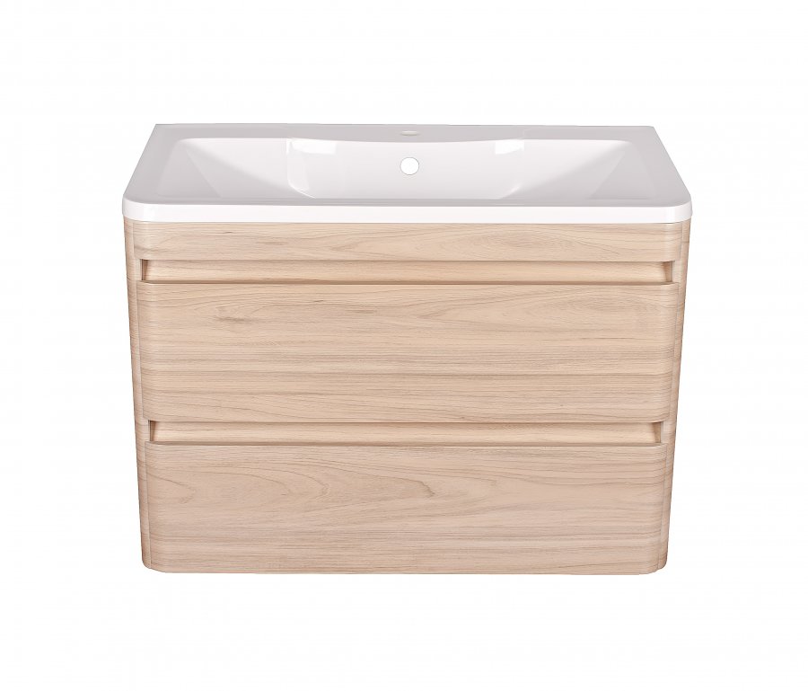 Тумба с раковиной Style Line Атлантика 80 см подвесная