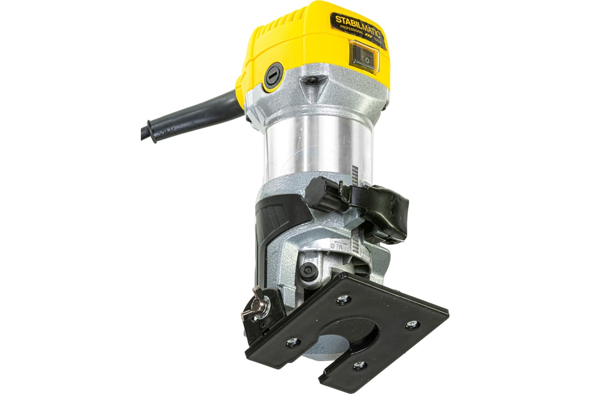 Кромочный фрезер STABILMATIC с набором баз, цанги 6 и 8 мм FRH-880