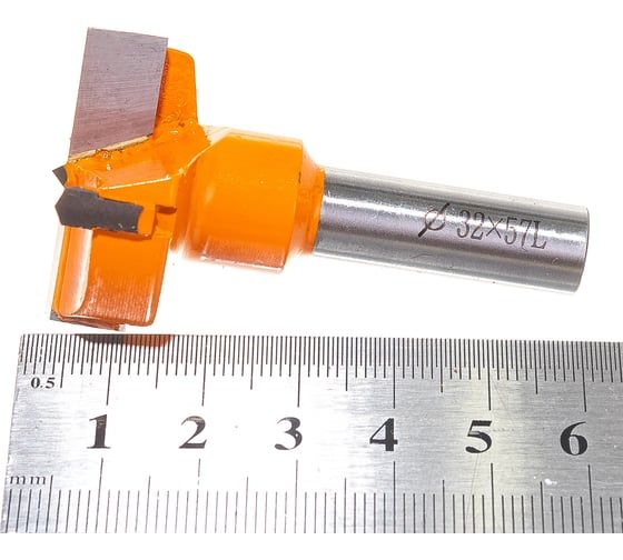 Сверло чашечное (32x57.5 мм; Z=2+2; S=10 мм; LH) ROTIS 442.3257L