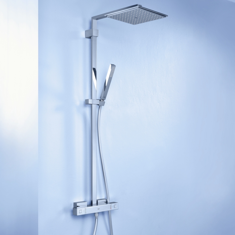 Душевая стойка Grohe Euphoria Cube 26087000 термостат