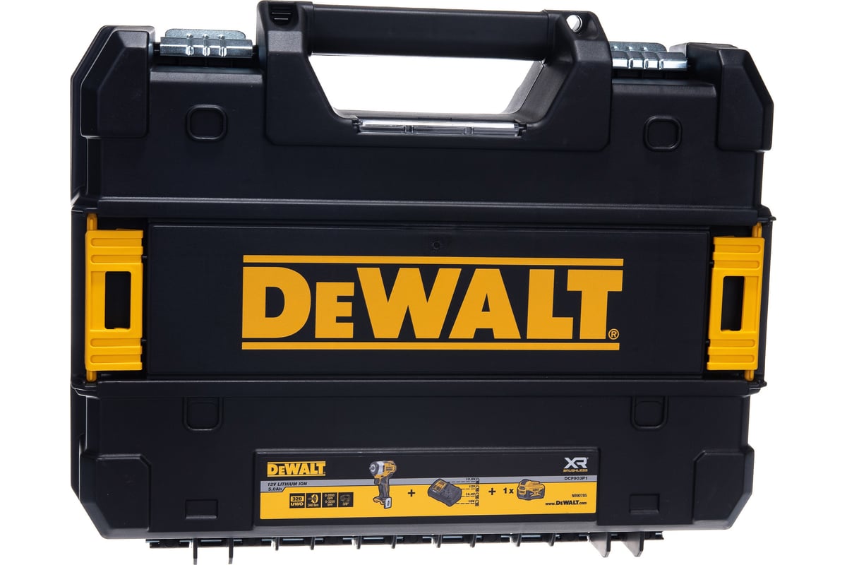 Импульсный гайковерт DeWalt 12 В XR BRUSHLESS DCF903P1-QW