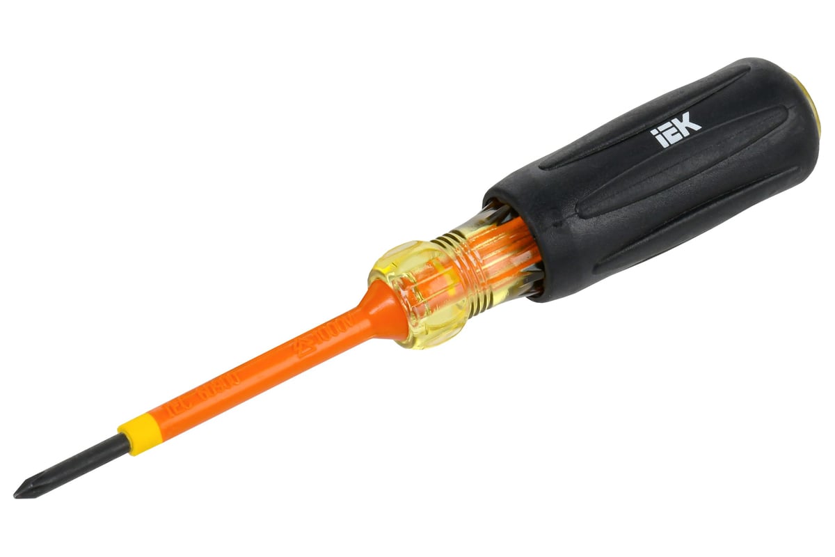 Отвертка IEK Arma2l 5 диэлектрическая ph0x60 т3 A2L5-SC30-T3-PH-00-060