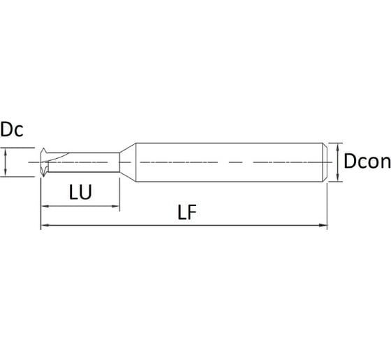 Резьбофреза Эквивалент MHTI0475A06D15-ISO1.0I EMG30