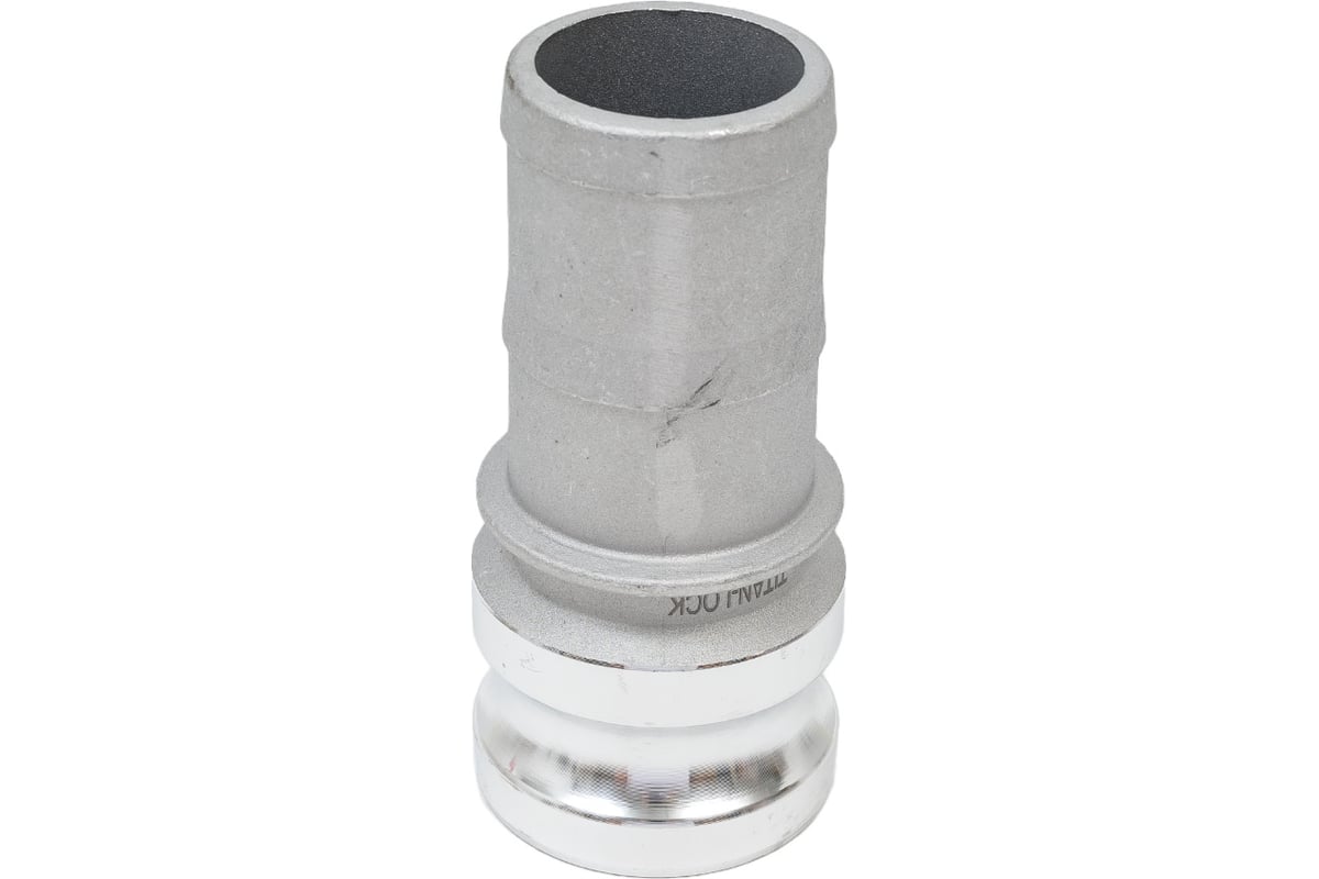 Алюминиевый камлок TITAN LOCK типа E серия EcoLine, ниппель с хвостовиком 2" TL200EAL-EL