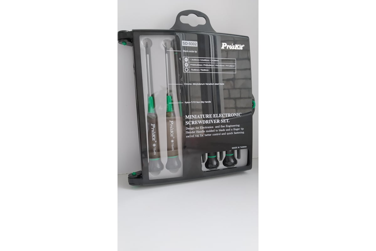 Набор отверток ProsKit SD-9302 00322706