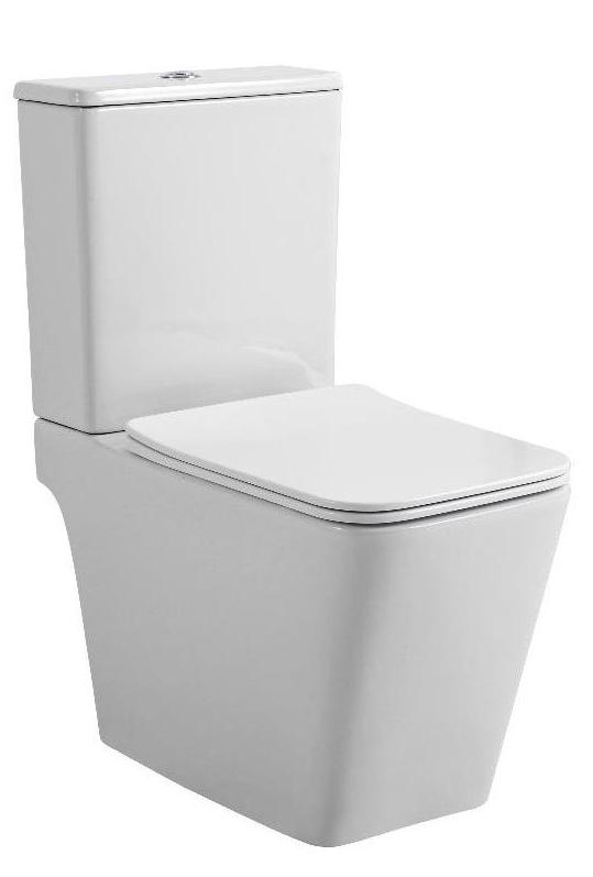 Унитаз-компакт Aquatek Либра New AQ1263NT-00 безободковый TORNADO с микролифтом