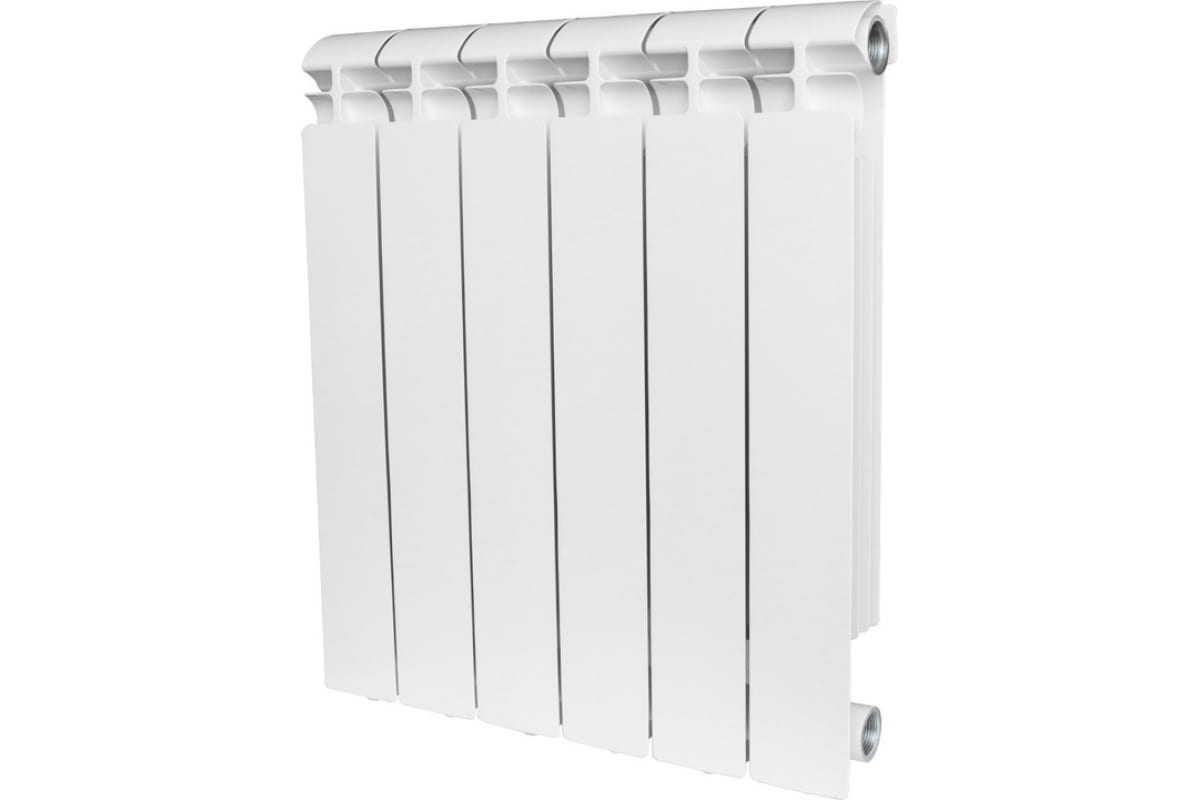 Алюминиевый радиатор STOUT ALPHA 500 8 секций SRA-2310-050008 RG00908P314ADC