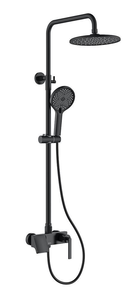 Душевая стойка Black&White Gravity GL-9103-MB черный матовый Душевая стойка Black&White Gravity GL-9103-MB черный матовый