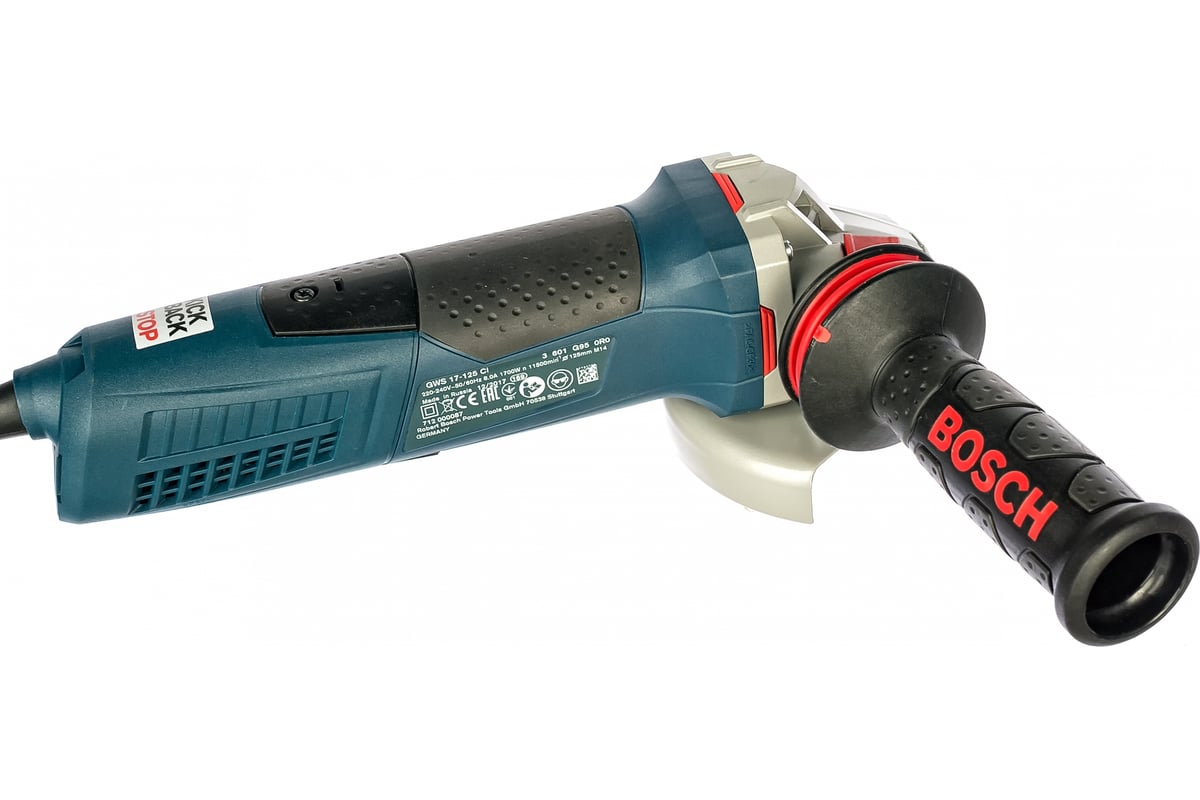 Угловая шлифмашина Bosch GWS 17-125 CI 0.601.795.0R2