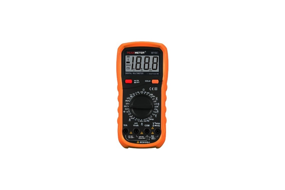 Цифровой мультиметр Peakmeter PM64 17118