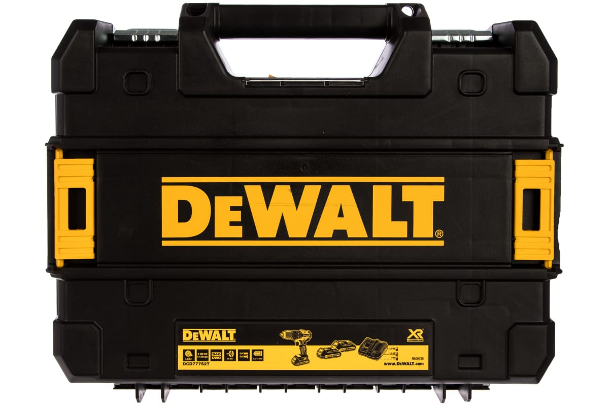 Бесщеточная дрель-шуруповерт DeWalt 18.0 В XR DCD777S2T