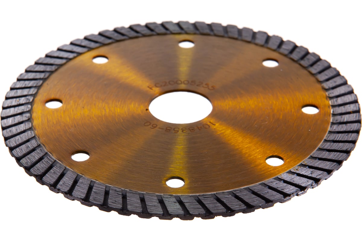 Диск алмазный турбо YL по граниту 125D-2.0T-10W-22.2 Messer 01-35-125