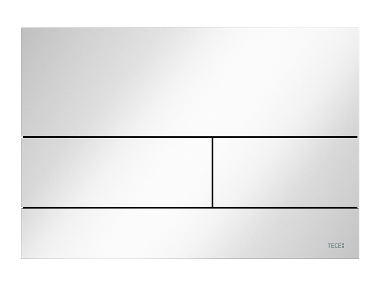 Кнопка смыва TECE Square II 9240832 металл, белый