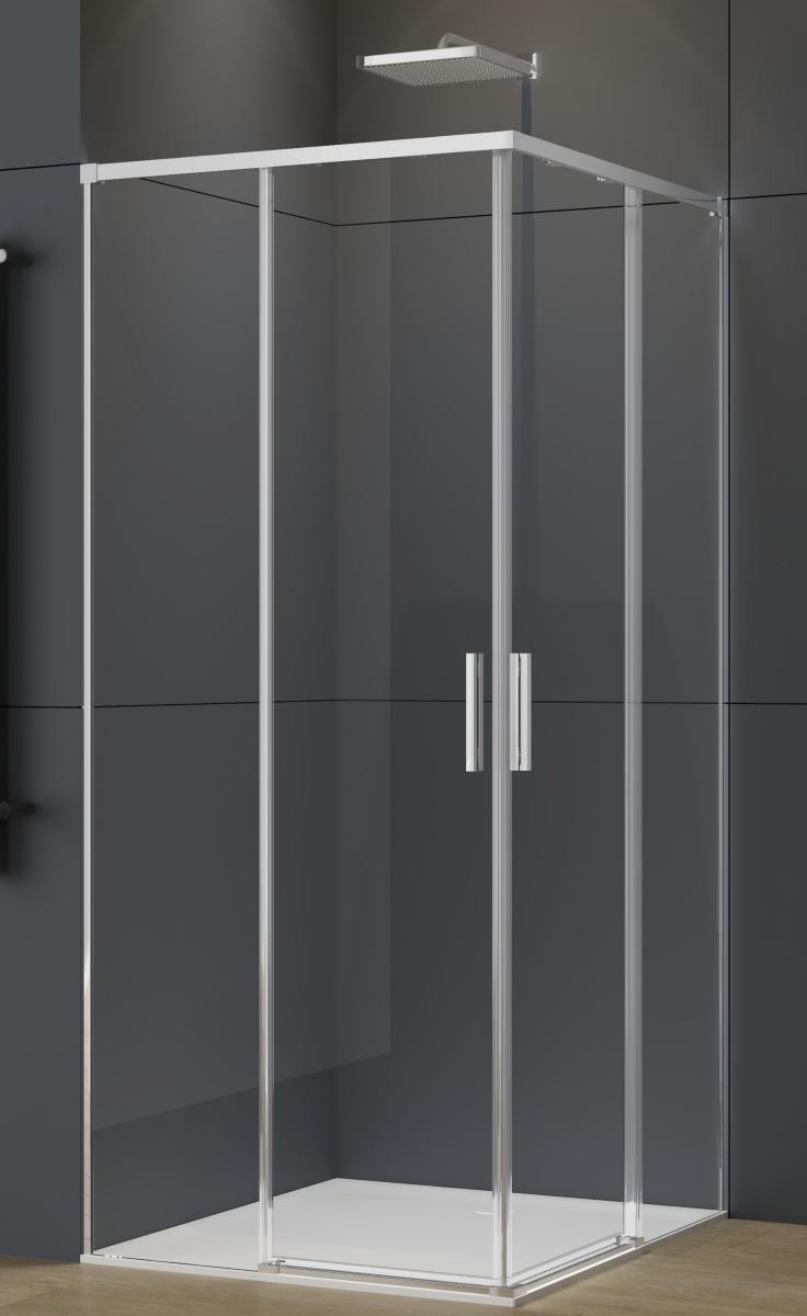 Душевой уголок Vincea Soft 2 VSS-3SO2800CL 80x80 хром, прозрачное