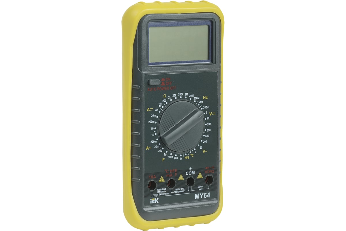 Цифровой мультиметр IEK Professional MY64 3327629 TMD-5S-064